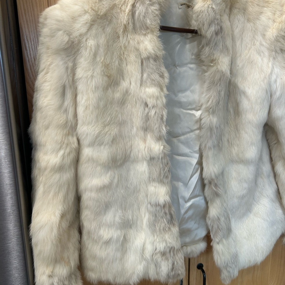 Vintage Rabbit Fur Coat - Picture 3 of 4